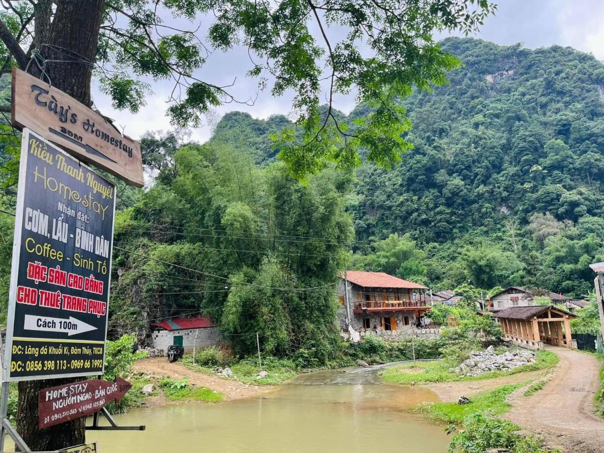 Tay Homestay Lang Da Co Khuoi Ky- Ban Gioc Cao Bang Exterior photo